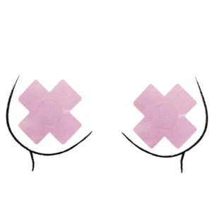 Disposable Pasties Crosses Nipple Covers